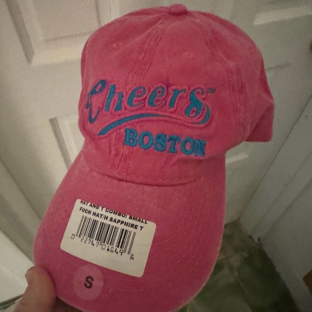 NWT Cheers Boston Pink Cap